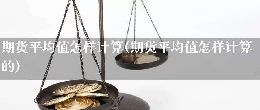 期货平均值怎样计算(期货平均值怎样计算的)_https://www.chuangyunda.com_纳指期货_第1张